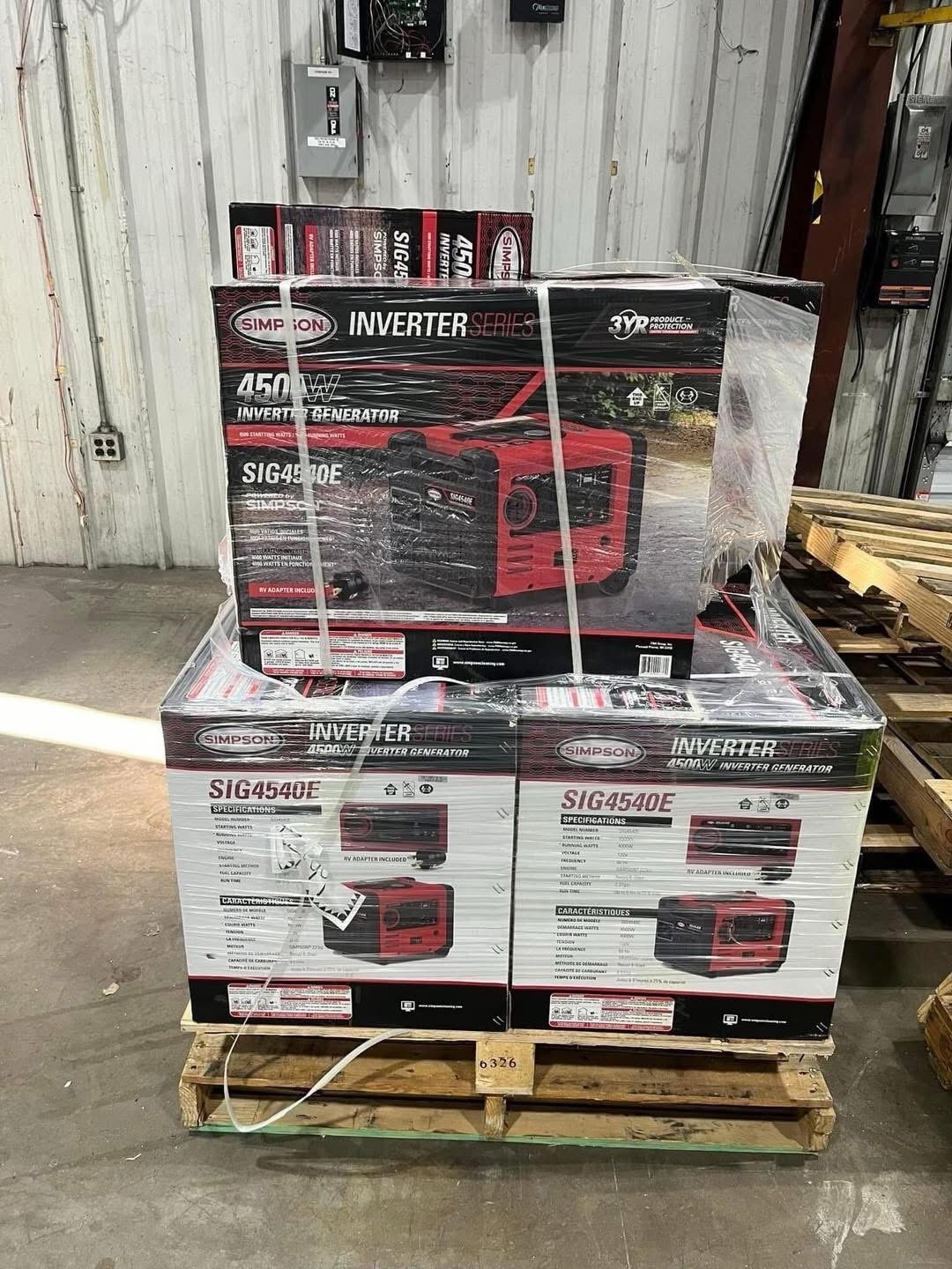 adcadqa.jpeg Inverter Generators liquidation pallets - Image 1